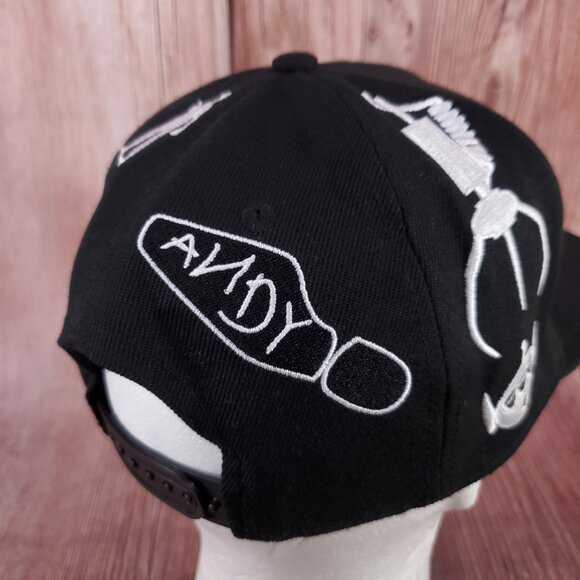 Rare Disney Pixar Toy Story Snapback Hat Unisex One Size Adjustable Black - Picture 13 of 16